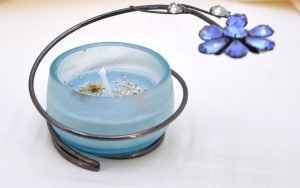 Blue Flower Crystal Main